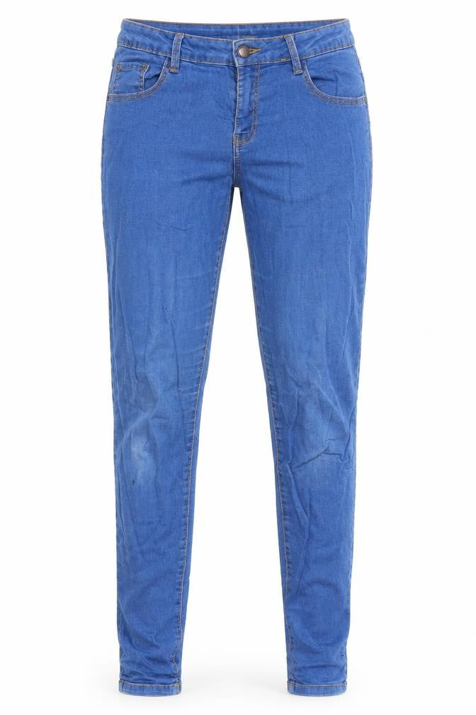 Denim & Co. Womens Blue   Skinny Jeans Size 10 L28 in