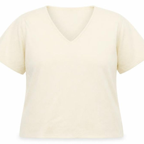 Berkertex Womens Yellow   Basic T-Shirt Size 14
