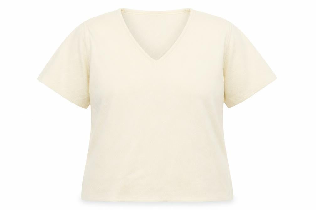 Berkertex Womens Yellow   Basic T-Shirt Size 14