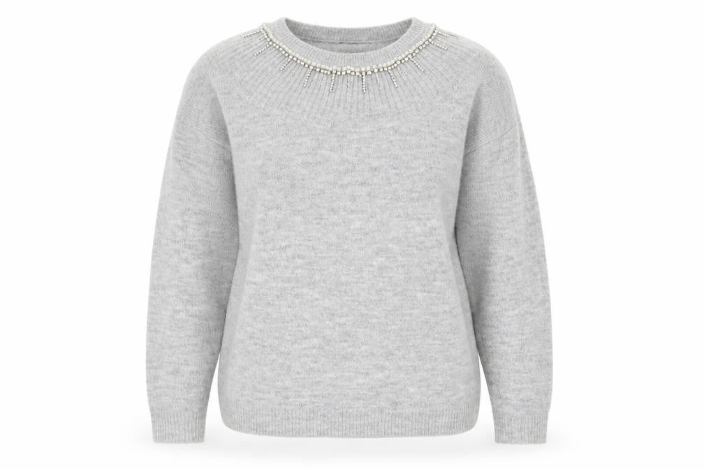 Dorothy Perkins Womens Grey   Pullover Jumper Size 14