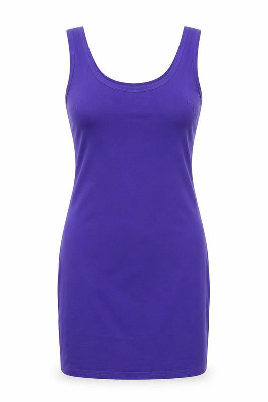 Front view of Divided women’s blue tank dress, size S