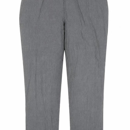 O Zone Womens Grey   Trousers  Size 14 L29 in