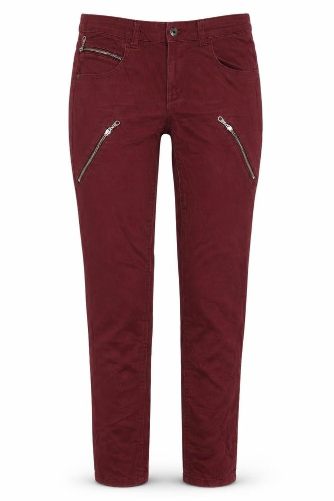Gina Tricot Womens Red   Skinny Jeans Size 34 in L31 in