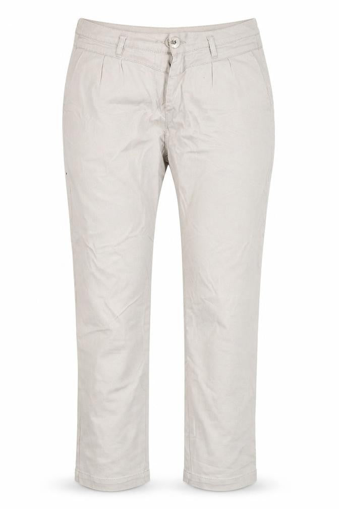 Flame Womens Grey   Chino Trousers Size 30 in L24 in