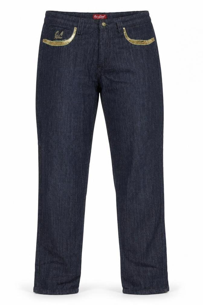 Jet Line Womens Blue   Straight Jeans Size 34 in L33 in
