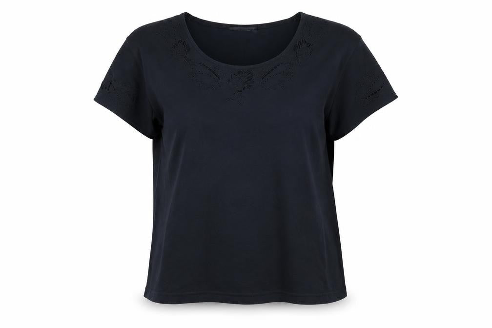 Emerco Womens Black   Basic T-Shirt Size 20
