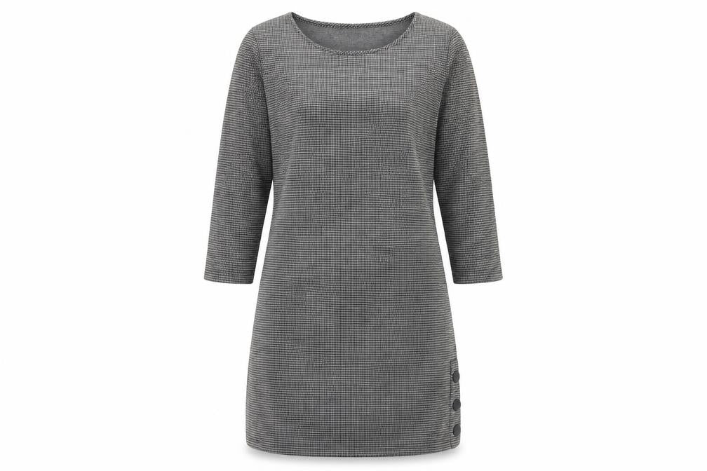 Papaya Womens Grey Check  Mini  Size 10