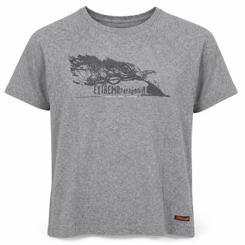 Extreamapatagomia Boys Grey   Basic T-Shirt Size L