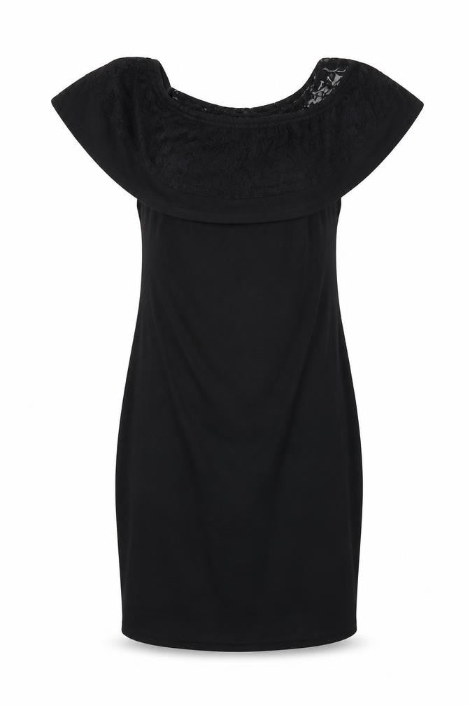 New Look Womens Black   T-Shirt Dress  Size 10