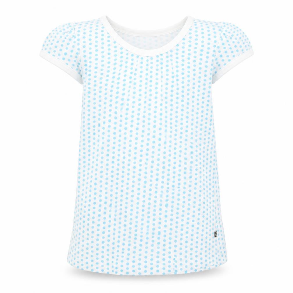 Greenbaby Girls Blue   Basic T-Shirt Size 4-5 Years