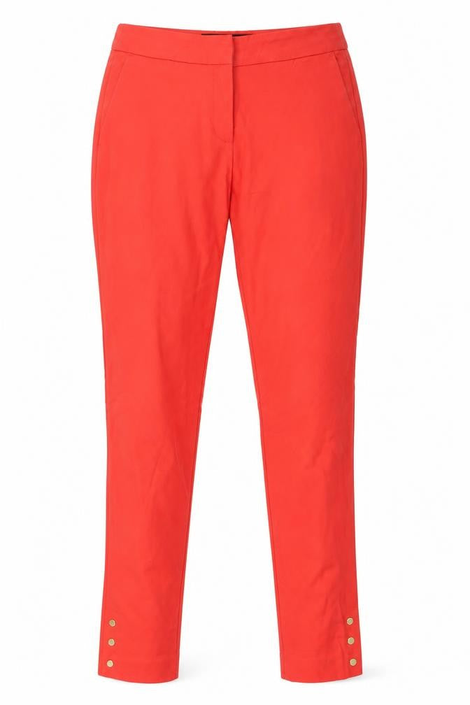 RESERVED Womens Red   Trousers  Size 34 L28 in