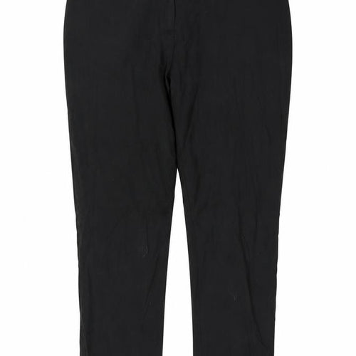 Marks and Spencer Womens Black   Trousers  Size 14 L28 in