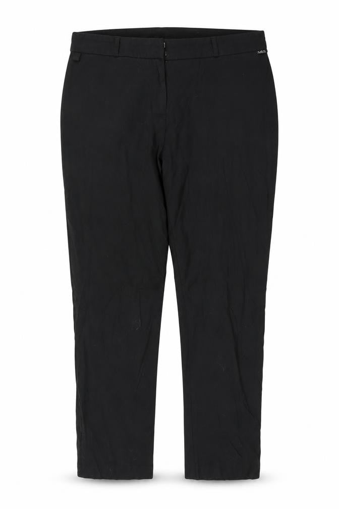 Marks and Spencer Womens Black   Trousers  Size 14 L28 in