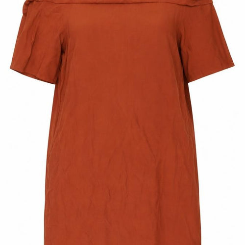 TU Womens Orange   Shift  Size 12