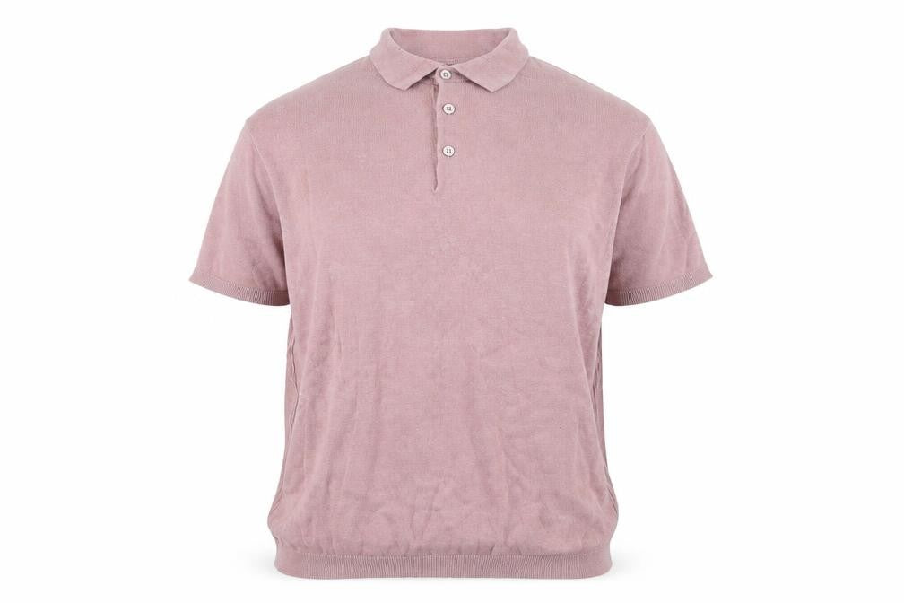 River Island Womens Pink   Basic Polo Size L