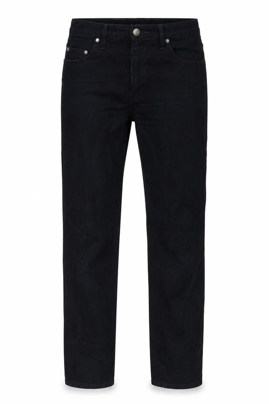 Front view of dejour girls’ black skinny jeans, size 9, years