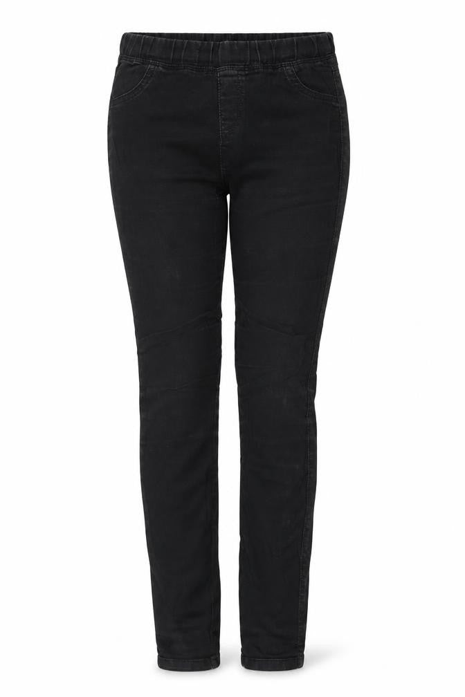 Front view of Marks & Spencer women’s black jegging jeans, size UK 10, 26-inch leg