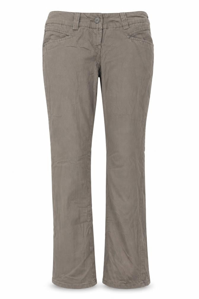 VERO MODA Womens Beige   Trousers  Size 8 L29 in