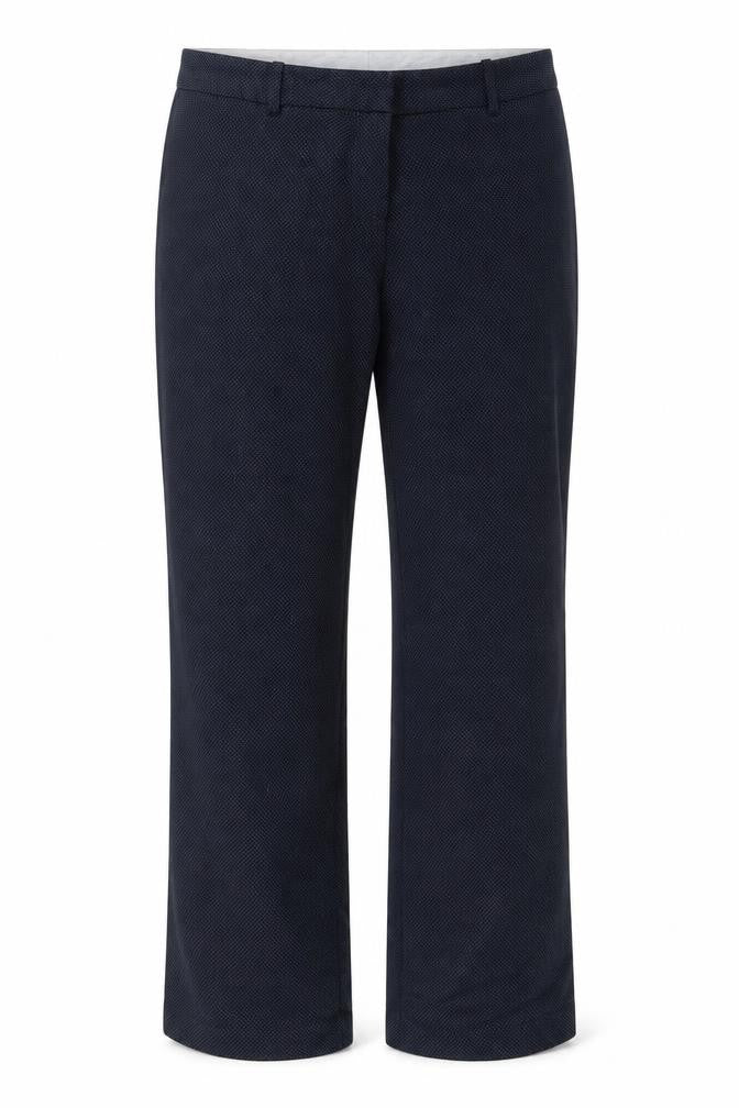 Front view of Next women’s blue sweatpants, size UK 12, 27-inch leg