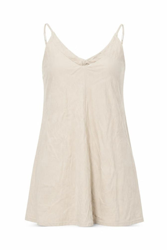 Front view of Primark women’s beige trapeze & swing, size UK 12