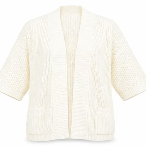 South Womens Ivory   Cardigan Jumper Size 10