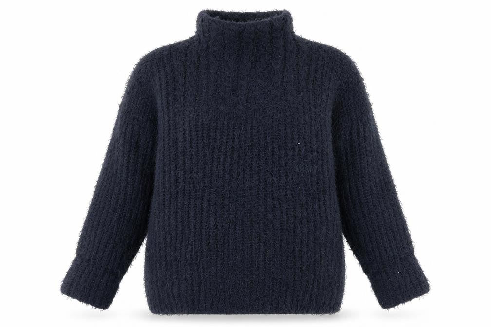 Preworn Womens Blue  Knit Pullover Jumper Size M