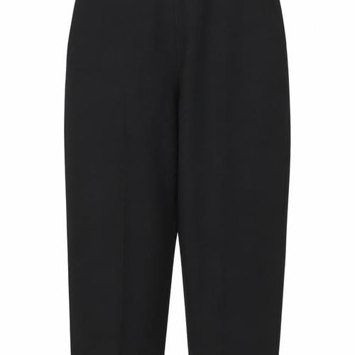 Preworn Womens Black   Trousers  Size 34 in L25 in