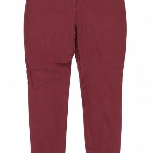 TU Womens Purple   Trousers  Size 10 L27 in