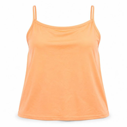 Preworn Womens Orange   Basic T-Shirt Size 14