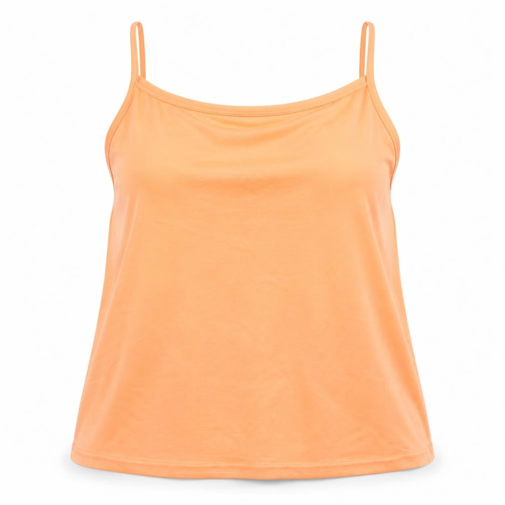 Preworn Womens Orange   Basic T-Shirt Size 14