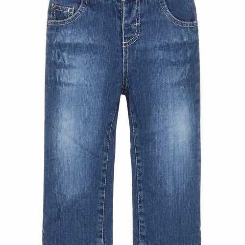Tisai Boys Blue  Denim Cargo Jeans Size 18 Months