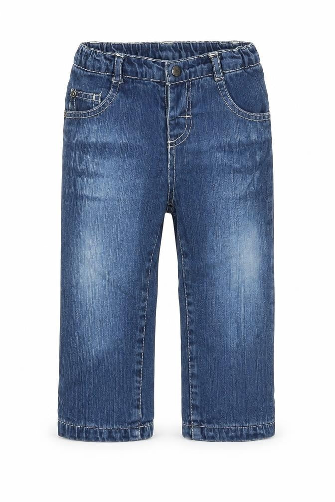 Tisai Boys Blue  Denim Cargo Jeans Size 18 Months