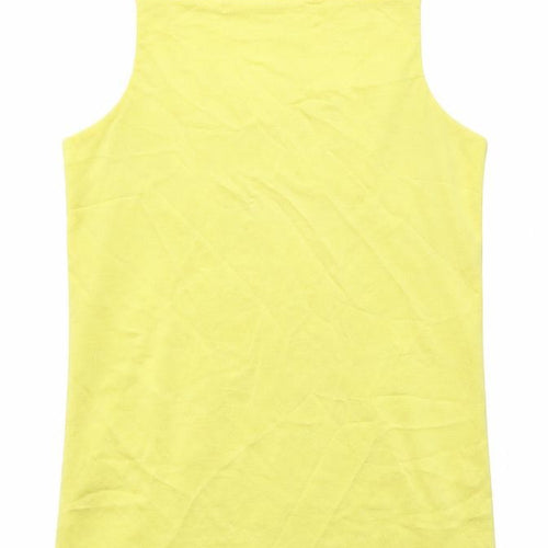 Finery Womens Yellow   Basic Tank Size 10