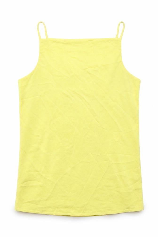 Finery Womens Yellow   Basic Tank Size 10