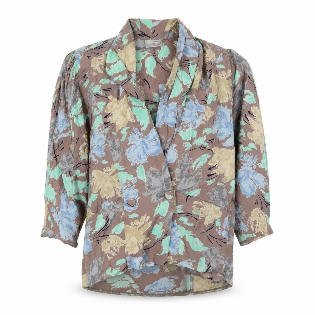 Expressions Womens Multicoloured Floral  Jacket  Size 10