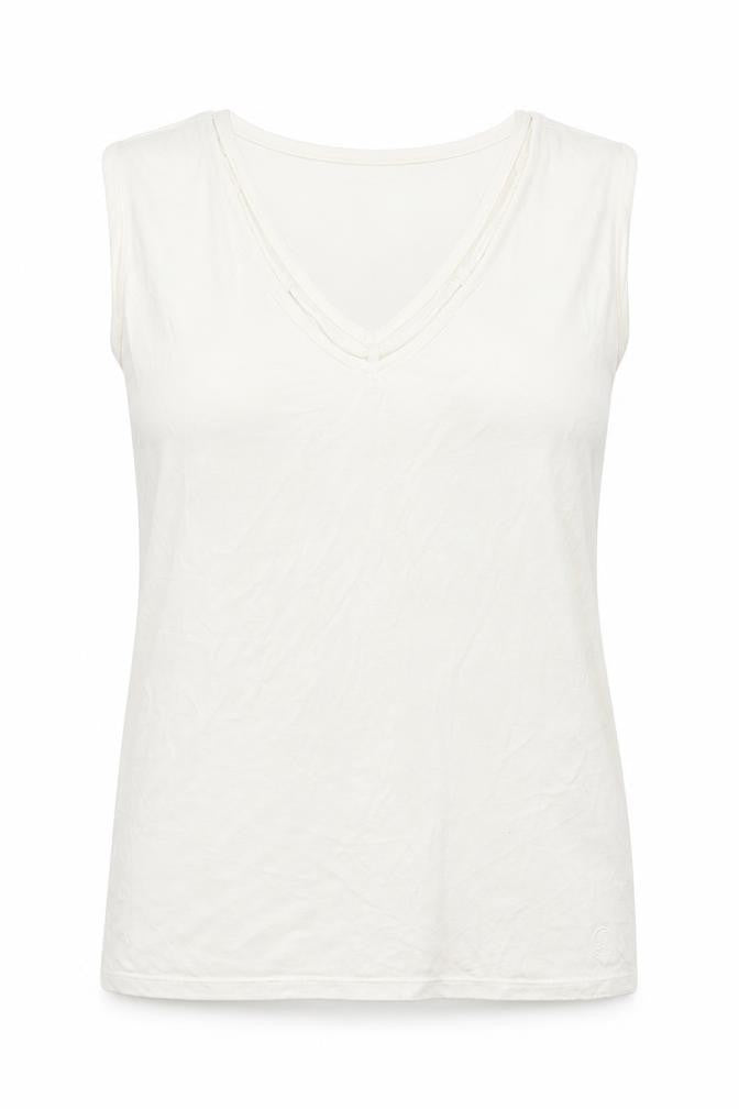 S. Oliver Womens White   Basic T-Shirt Size 10
