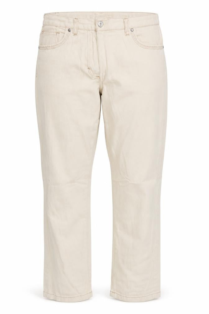 being casual Womens Beige   Cropped Jeans Size 12 L30 in