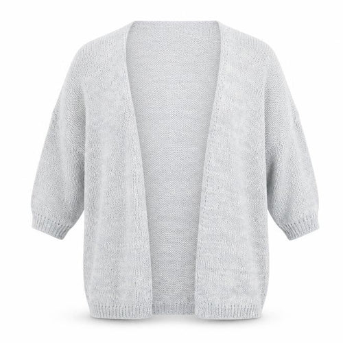 Dorothy Perkins Womens Grey  Knit Cardigan Jumper Size S