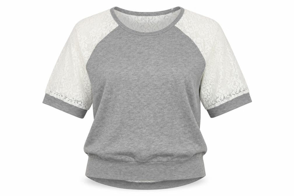 Papaya Womens Grey   Pullover Sweatshirt Size 12