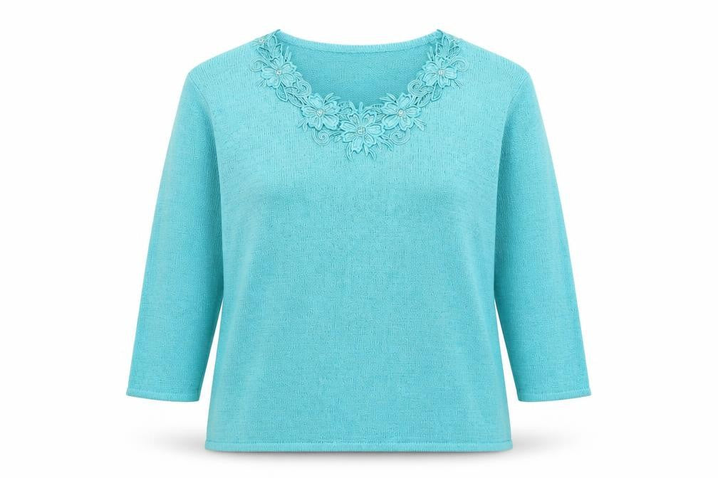 Preworn Womens Blue  Knit Pullover Jumper Size L