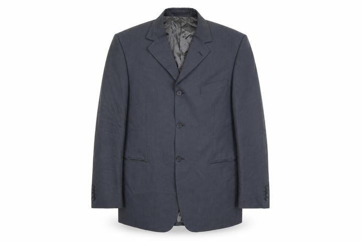 Tom English Mens Grey Jacket Suit Jacket Size 44