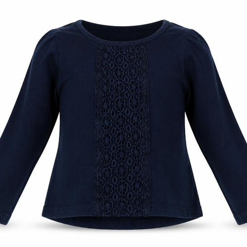 Crafted Girls Blue   Basic T-Shirt Size 2-3 Years