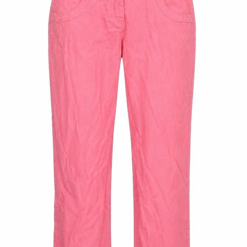 Ribbon Womens Pink   Straight Jeans Size 10 L29 in