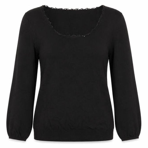 proportion Womens Black   Basic Blouse Size S
