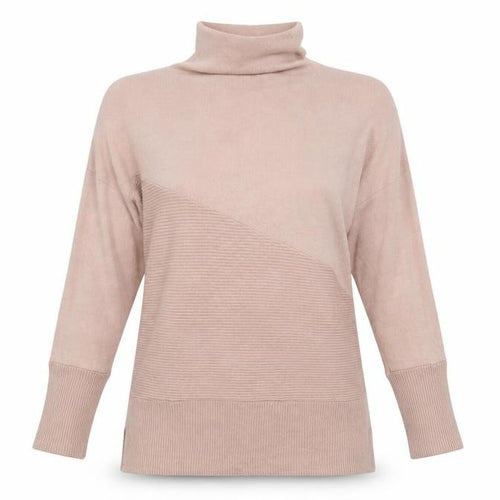 George Womens Pink Striped Knit Pullover Jumper Size M