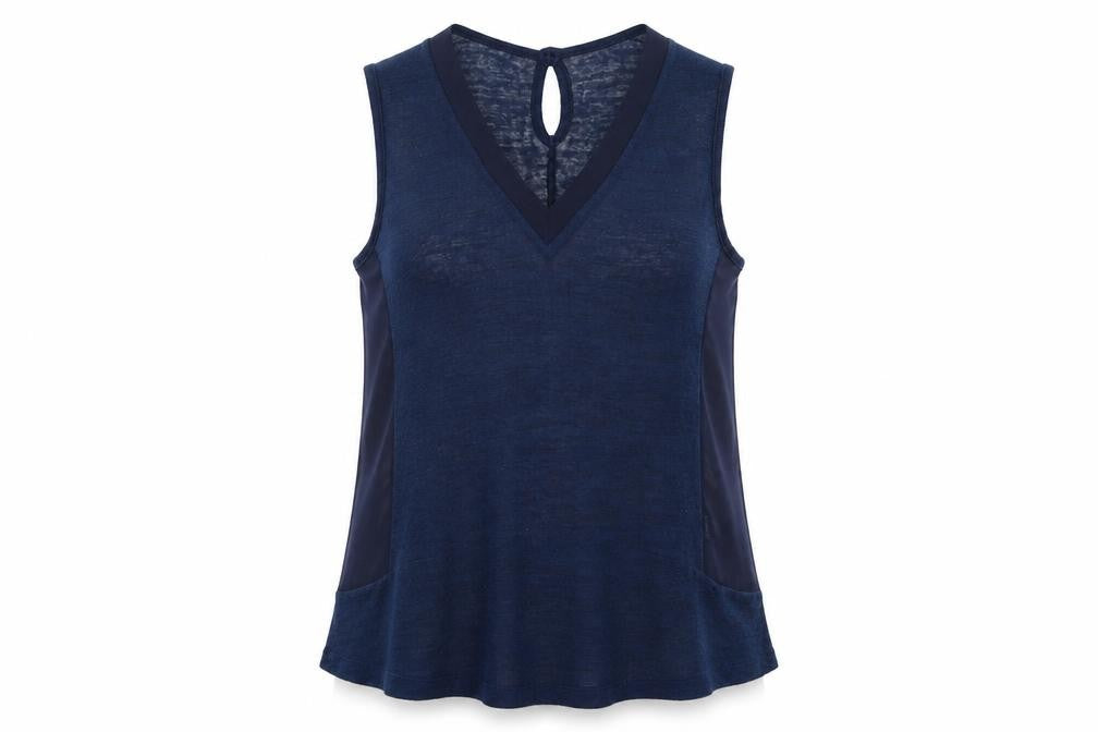 savida Womens Blue   Basic T-Shirt Size 10