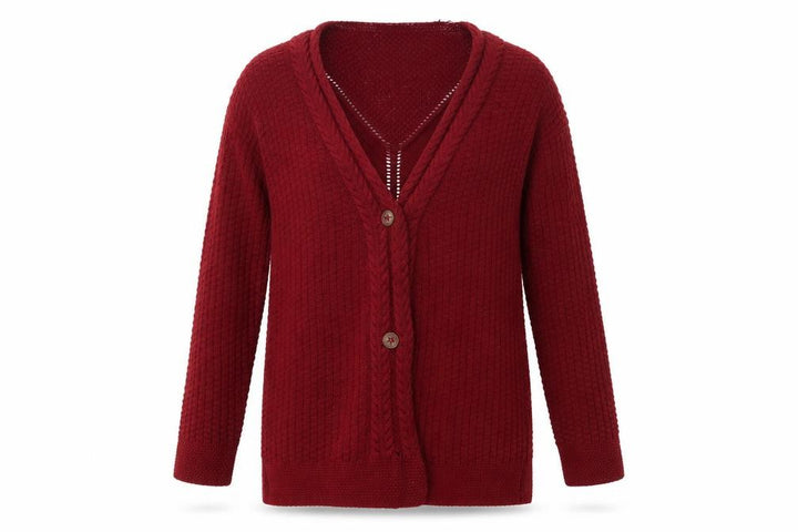 Boohoo Womens Red Cape Jumper Size S