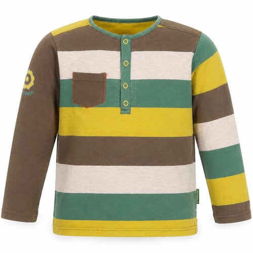 Cocco Drillo Boys Green Striped  Basic Casual Size 5 Years