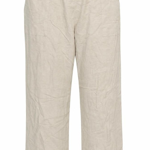 Julipa Womens Ivory   Trousers  Size 18 L26 in