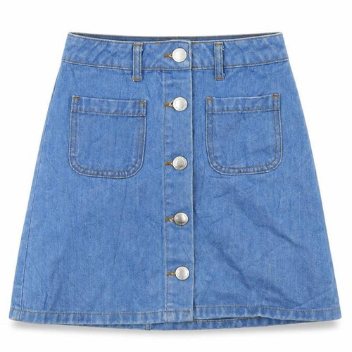 Miss Selfridge Womens Blue   A-Line Skirt Size 6